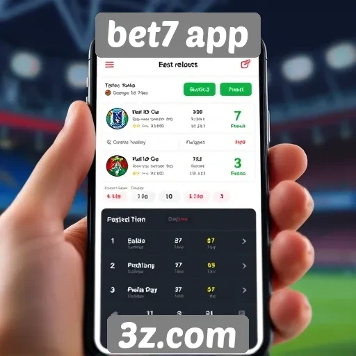 Facilidade de uso da interface do bet7 app
